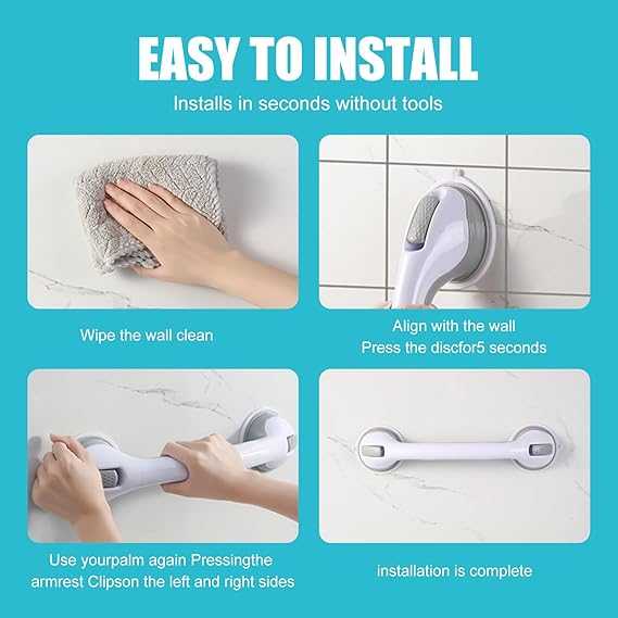 Helping Handle for Bathroom Safety