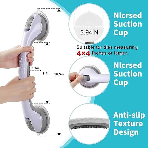 Helping Handle for Bathroom Safety