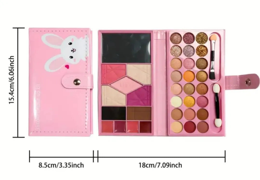 Matte And Glitter Eyeshadow Palette 1 Pc - 200 g