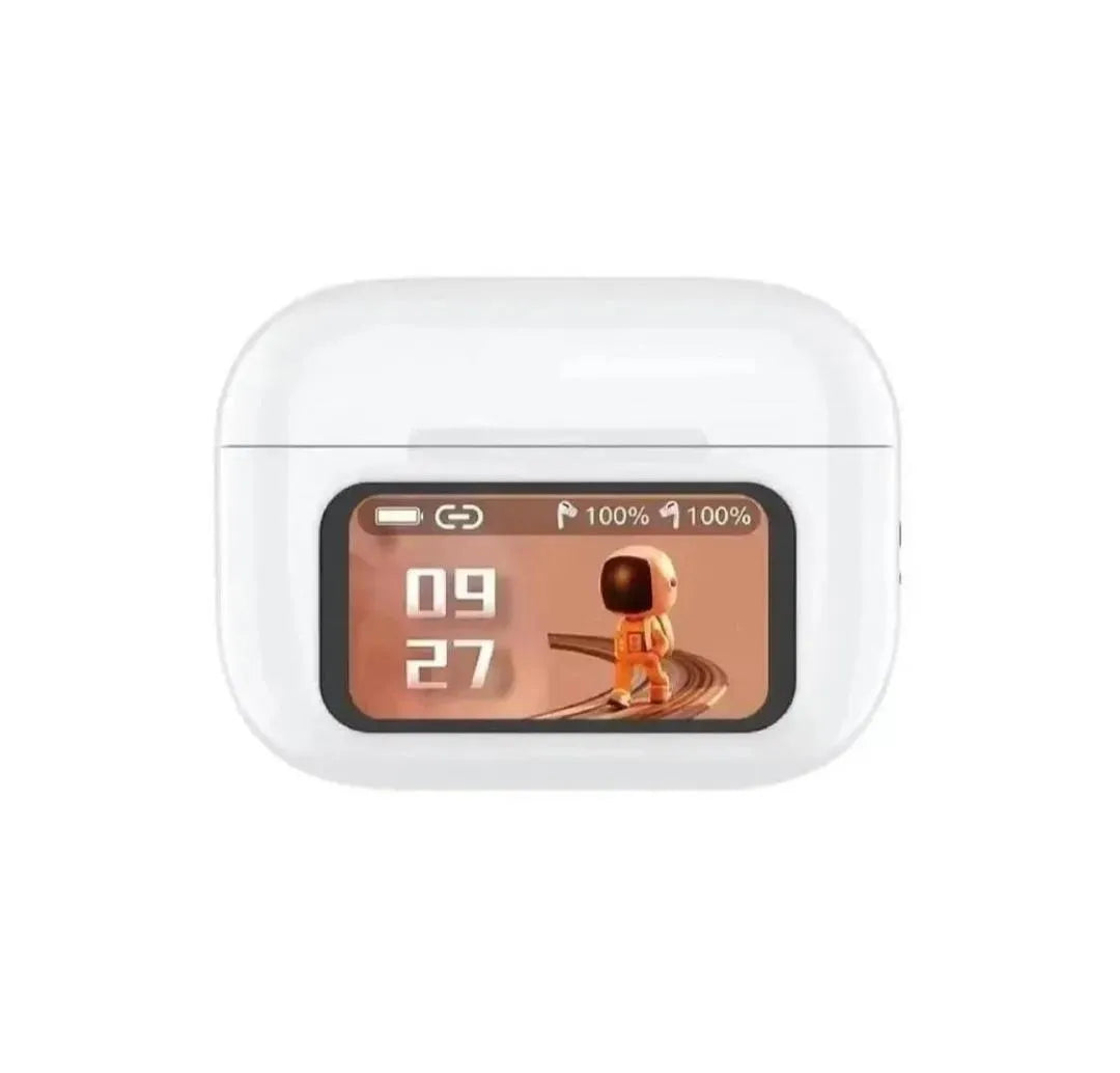 Wireless Bluetooth 5.3 Airpods with Noise Cancellation - White