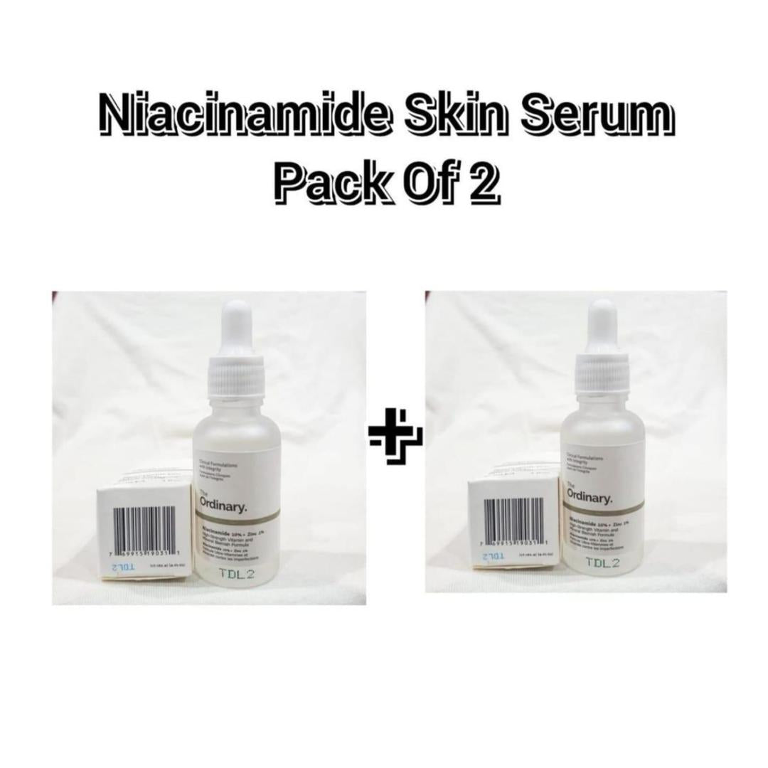 2 in 1 Niacinamide Serum - Dual Pack (30ml Each)