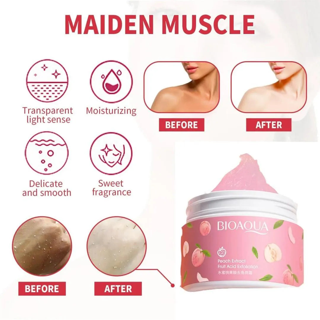 Whitening & Brightening Face & Body Scrubbing Gel - 200ml